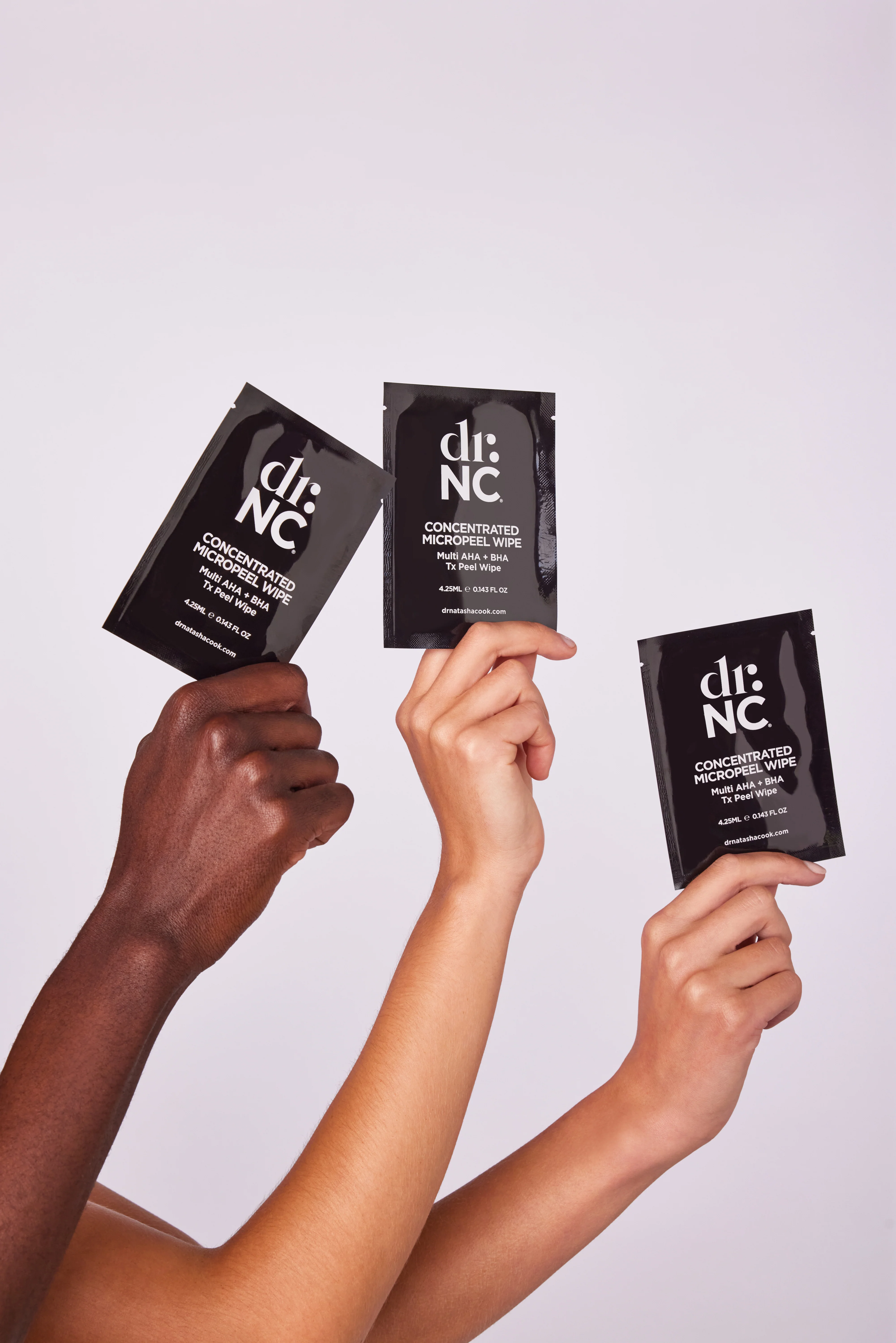 drNC CONCENTRATED MICROPEEL WIPE - Individual - Image 3