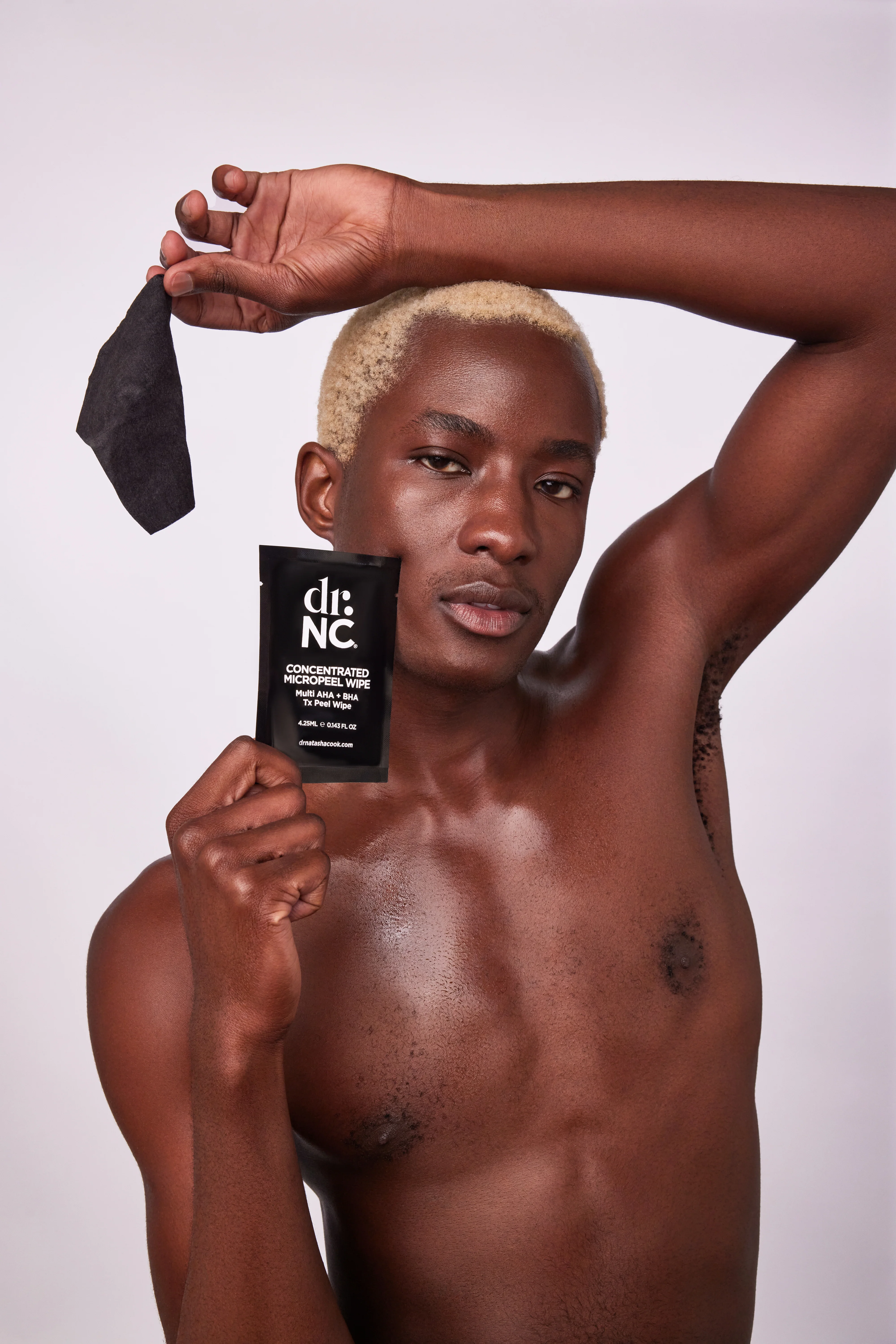 drNC CONCENTRATED MICROPEEL WIPE - PACK 12x - Image 4